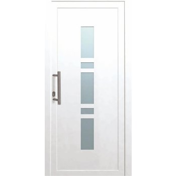 OBI Panto Plastové vchodové dveře K017 bílá 110 x 210 cm