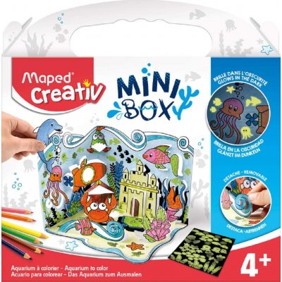 Maped MiniBox Creativ Akvárium se svítícími samolepkami – Hledejceny.cz