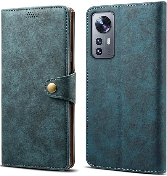 Pouzdro Lenuo Leather Xiaomi 12/12X, modré