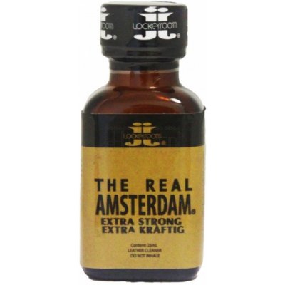 Poppers Real Amsterdam Extra Strong 25 ml – Zbozi.Blesk.cz