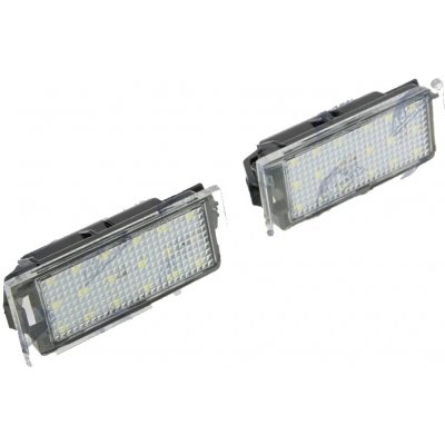 NTY LED Osvětlení Spz/rejestracyjnej/renault Clio III 3D 5D 2005- Clio IV 3D 5D 2012- Kadjar 2015- Laguna II 2001- Laguna III a další (265108474R) – Hledejceny.cz