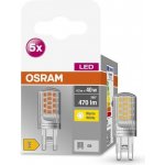 Osram 4058075758087 speciální LED žárovka G9 4,2 W, teplá bílá 5 ks – Zboží Mobilmania
