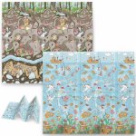 Vzdělávací skládací pěnová podložka 200 x 180 x 1 cm Nukido NK-340 oceán-země – Zbozi.Blesk.cz