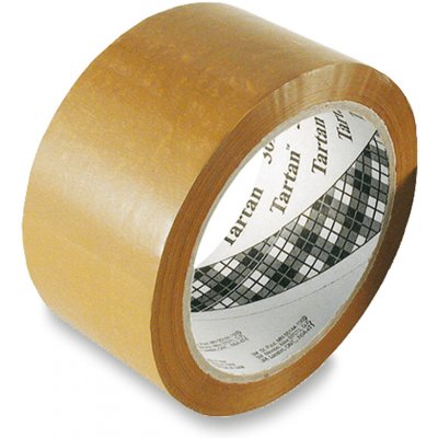 Tartan samolepicí páska hnědá 50 mm x 66 m – Zboží Dáma