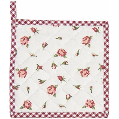 Bavlněná podložka pod hrnec s růžemi Romantic Roses - 20*20 cm – Hledejceny.cz