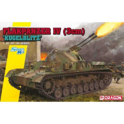 Models Dragon Flakpanzer IV 3 cm Kügelblitz Smart Kit 6889 1:35