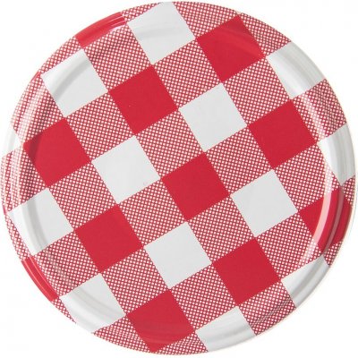 Zavařovací víčko 82 karo 10 ks – Zboží Mobilmania