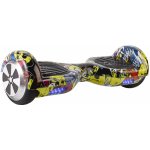 Hoverboard EcoWheel 6,5" standard grafitty Yellow – Zboží Mobilmania