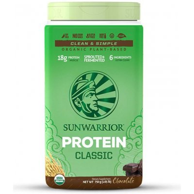 Sunwarrior Protein Classic BIO 750 g – Zbozi.Blesk.cz