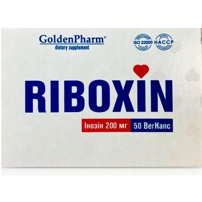 Riboxin Inosine Inosin 50 kapslí po 200 mg – Hledejceny.cz