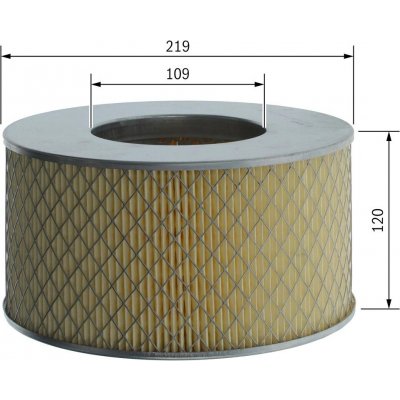 Vzduchový filtr BOSCH F 026 400 193 – Hledejceny.cz