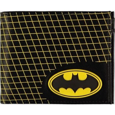 CurePink: Otevírací peněženka DC Comics Batman: Logo – Zboží Mobilmania