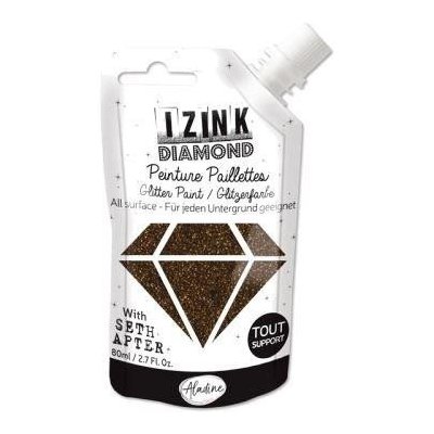 IINK Diamond Diamantová barva black coffee tmavě hnědá 80 ml – Zboží Dáma