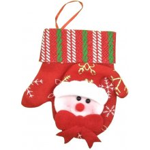 Gpol Vánoční závěsná rukavice mix motivů 12 cm motivy: Sněhulák