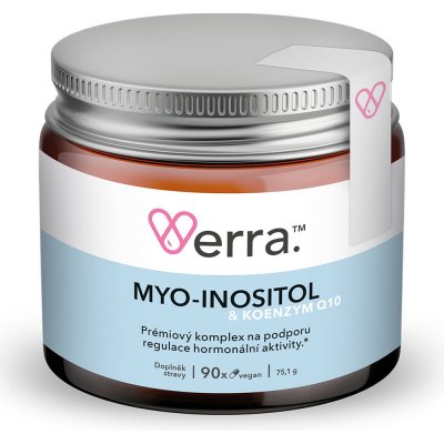 Verra Myo-inositol & Koenzym Q10 90 kapslí – Hledejceny.cz