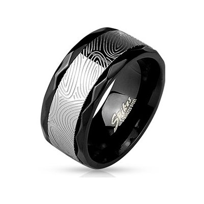 Šperky4U Pánský ocelový prsten rotační OPR1676 – Zboží Mobilmania