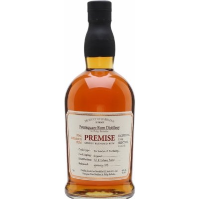 Foursquare Exceptional Casks Premise 10y 46% 0,7 l (holá láhev) – Hledejceny.cz