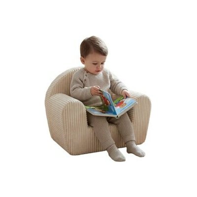 New Baby Dětské křeslo Manšestrové cream – Hledejceny.cz