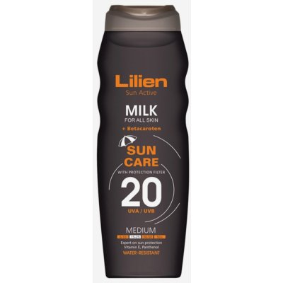 Lilien Sun Active mléko na opalování SPF20 200 ml – Zboží Mobilmania