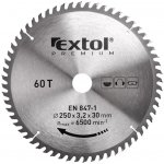EXTOL PREMIUM Kotouč pilový s SK plátky, O 210x3,0x30mm, 40T (8803236) – Zboží Mobilmania