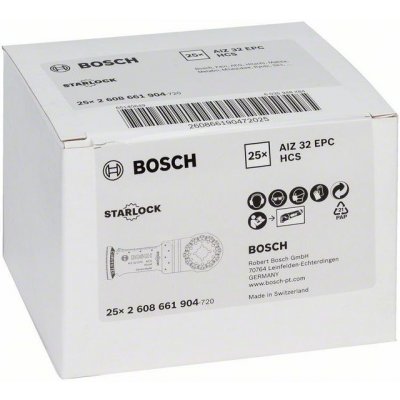 Bosch Ponorný pilový list HCS AIZ 32 EPC Wood 50 x 32 mm 2608661904 – Hledejceny.cz