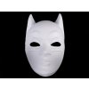 Dětský karnevalový kostým Prima-obchod maska škraboška k domalování 3 bílá Batman