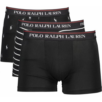 Ralph Lauren Polo boxerky Classic TRUNK X3 černá