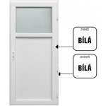 CanDo DRAVA bílé 98 x 208 cm levé – Sleviste.cz