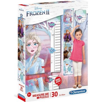 Clementoni Růstový metr Metr Frozen II 20331 30 dílků – Zboží Mobilmania