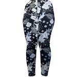 Dámské bambusové legíny černé WK-03.02 – Zboží Dáma