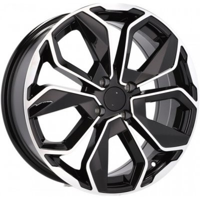 Racing Line B5296 7x17 4x100 ET44 black polished – Hledejceny.cz