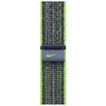 Apple Watch 41mm jasně zelený/modrý provlékací sportovní řemínek Nike MTL03ZM/A – Zboží Živě