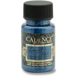 Cadence Boya Barva na textil Dora Textile metalická modrá tmavá 50 ml – Zboží Mobilmania
