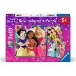 RAVENSBURGER Disney Princezny z pohádek 3x49 dílků – Hledejceny.cz