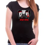 Fajntričko tričko Heavy Metals těžké kovy černá – Hledejceny.cz