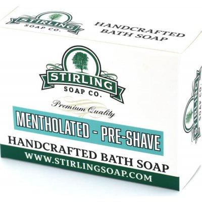 Stirling Mentholated mýdlo před holením 155 g – Zbozi.Blesk.cz