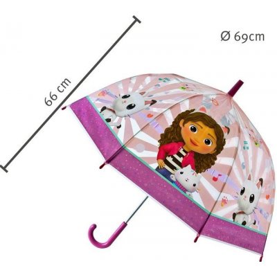 Oxybag Gabbys's Dollhouse dětský deštník mix – Hledejceny.cz