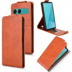 VSECHNONAMOBIL 141699 Vyklápěcí pouzdro pro Sony Xperia 10 VII hnědé – Zboží Živě