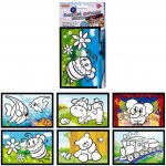 SMT Creatoys Kouzelné malování vodou asst 6 druhů na kartě 11x21cm 18ks v boxu – Hledejceny.cz