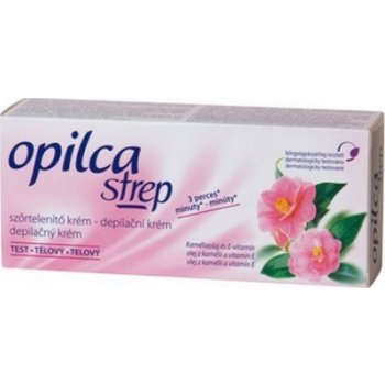 Opilca Strep depilační krém tělový olej z kamélií a vitamin E 100 ml