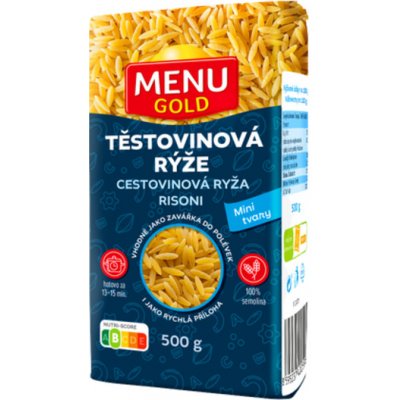 Menu Gold Těstovinová rýže 0,5 kg – Sleviste.cz