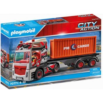 Playmobil 70771 nákladní automobil s přívěsem