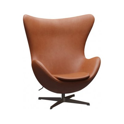 Fritz Hansen Egg leather grace walnut – Zbozi.Blesk.cz