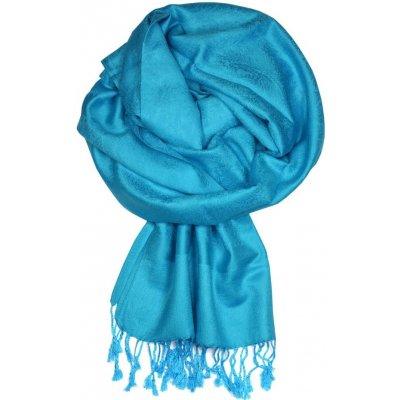 Dalmina Florencie pašmína šála H85J 18 modrá – Zboží Dáma