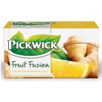 Pickwick Zázvor s citrónem citrónovou trávou ovocný čaj 20 x 2 g – Zboží Dáma