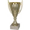 Pohár a trofej Plastový pohár Zlatá 21 cm 8 cm