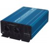 Měnič napětí do auta Carspa P1000UR-122, 12V, 230V, 1000W, čistá sinusovka