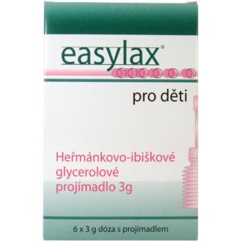 Rubano Easylax dětské projímadlo 6 ampulí 3 g