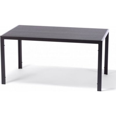 Vikio Zahradní jídelní stůl 140x80cm DT166 antracit – Hledejceny.cz