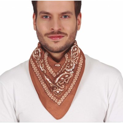 Kovbojský šátek hnědý – Sleviste.cz